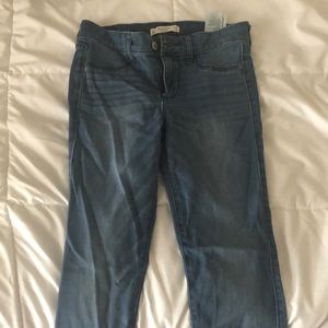 A&F blue jeans